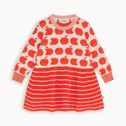 Smartie - Tomato Apple Knit Dress - The bonniemob 