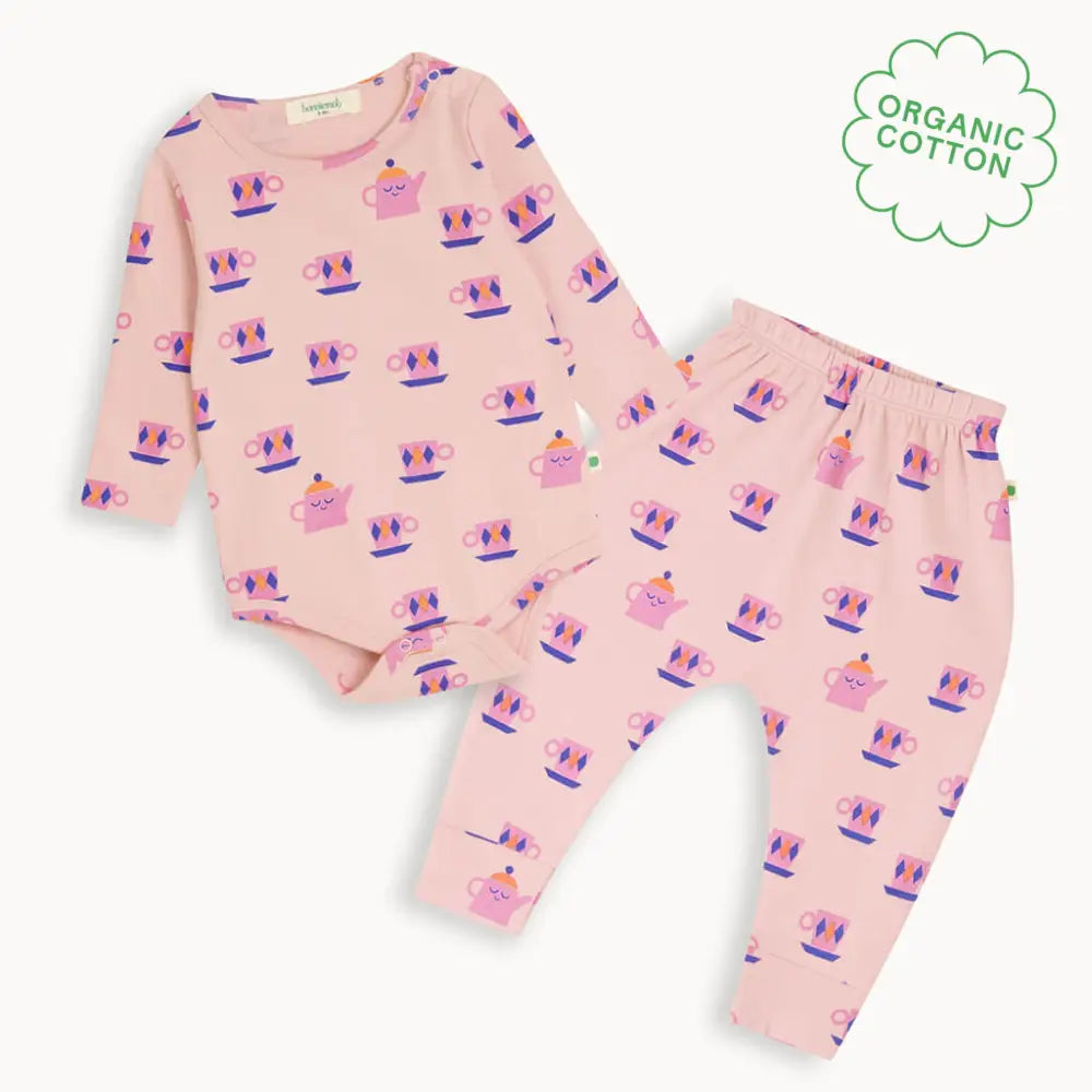 Brook & Braeburn Set - Tea Time Bodysuit & Legging Set OUTFIT
