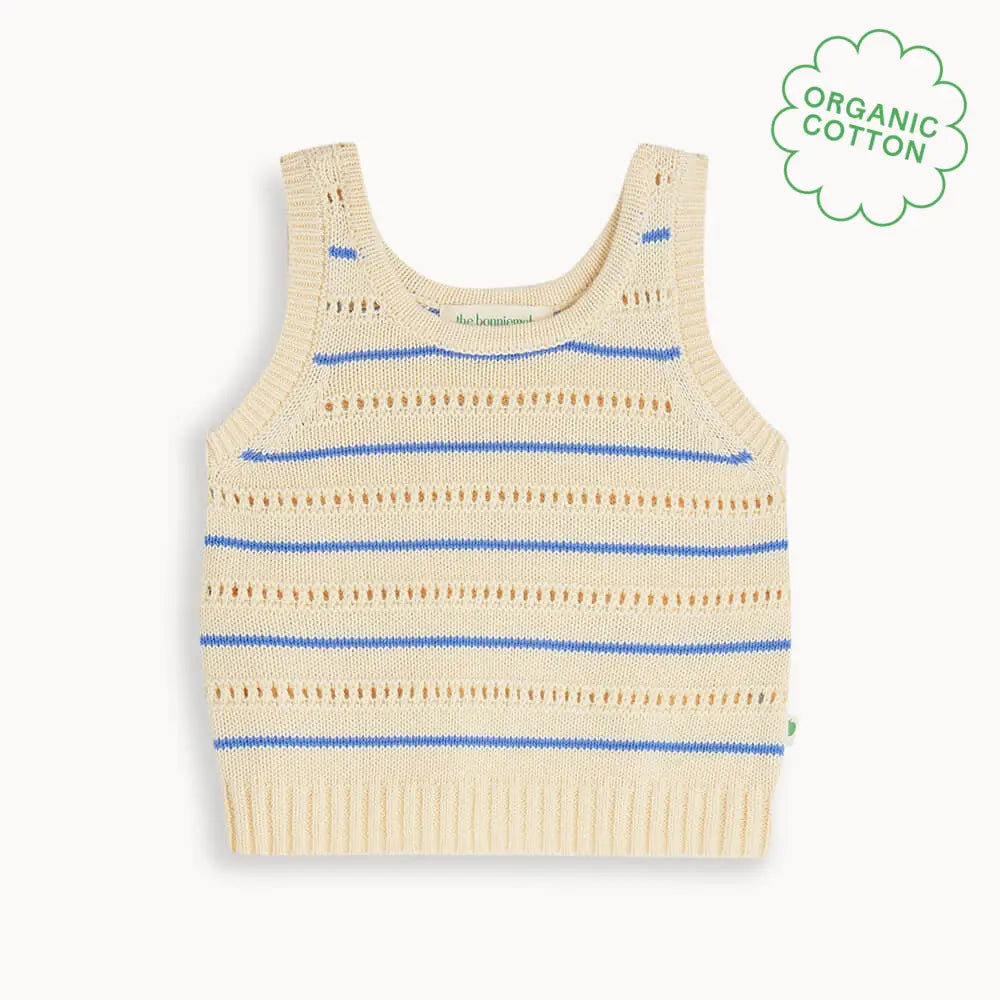 CREAM CROP T-SHIRT IN COTTON, CHILD CREAM CROP T-SHIRT IN COTTON, CHILD