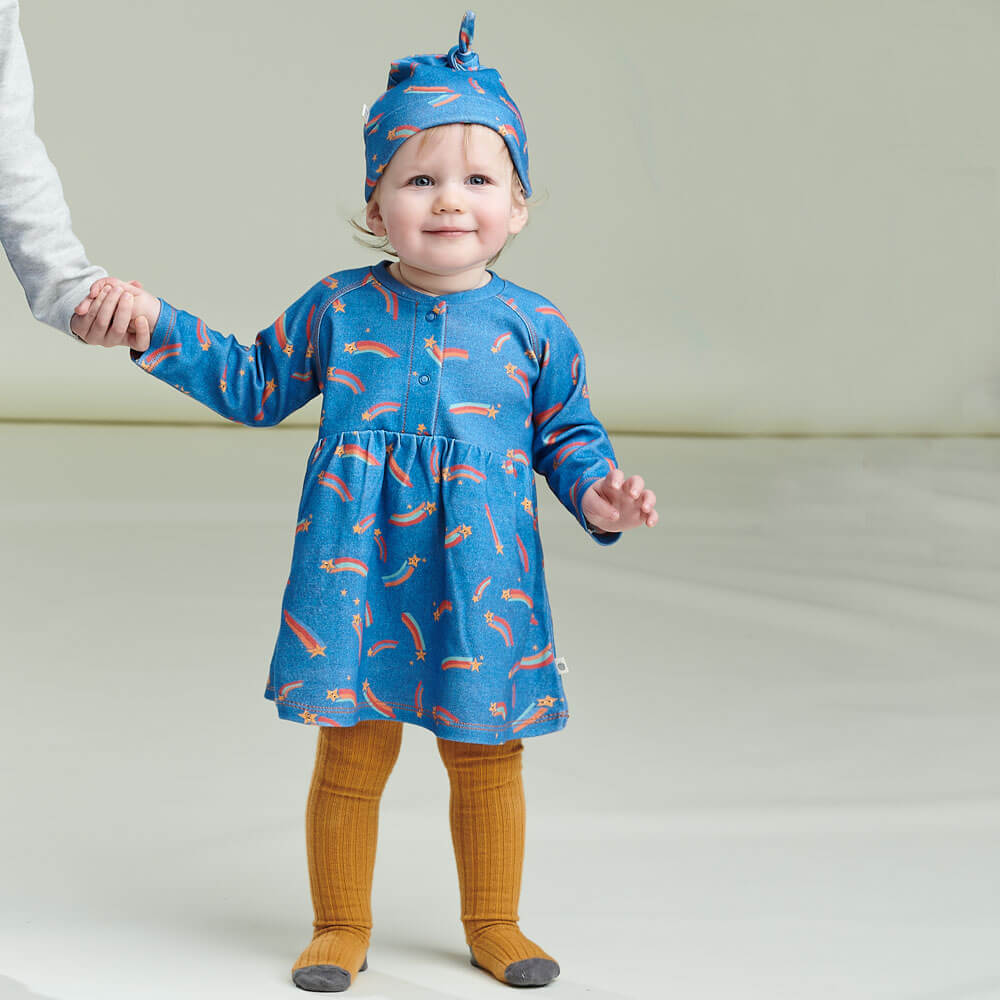 Infant online denim dress