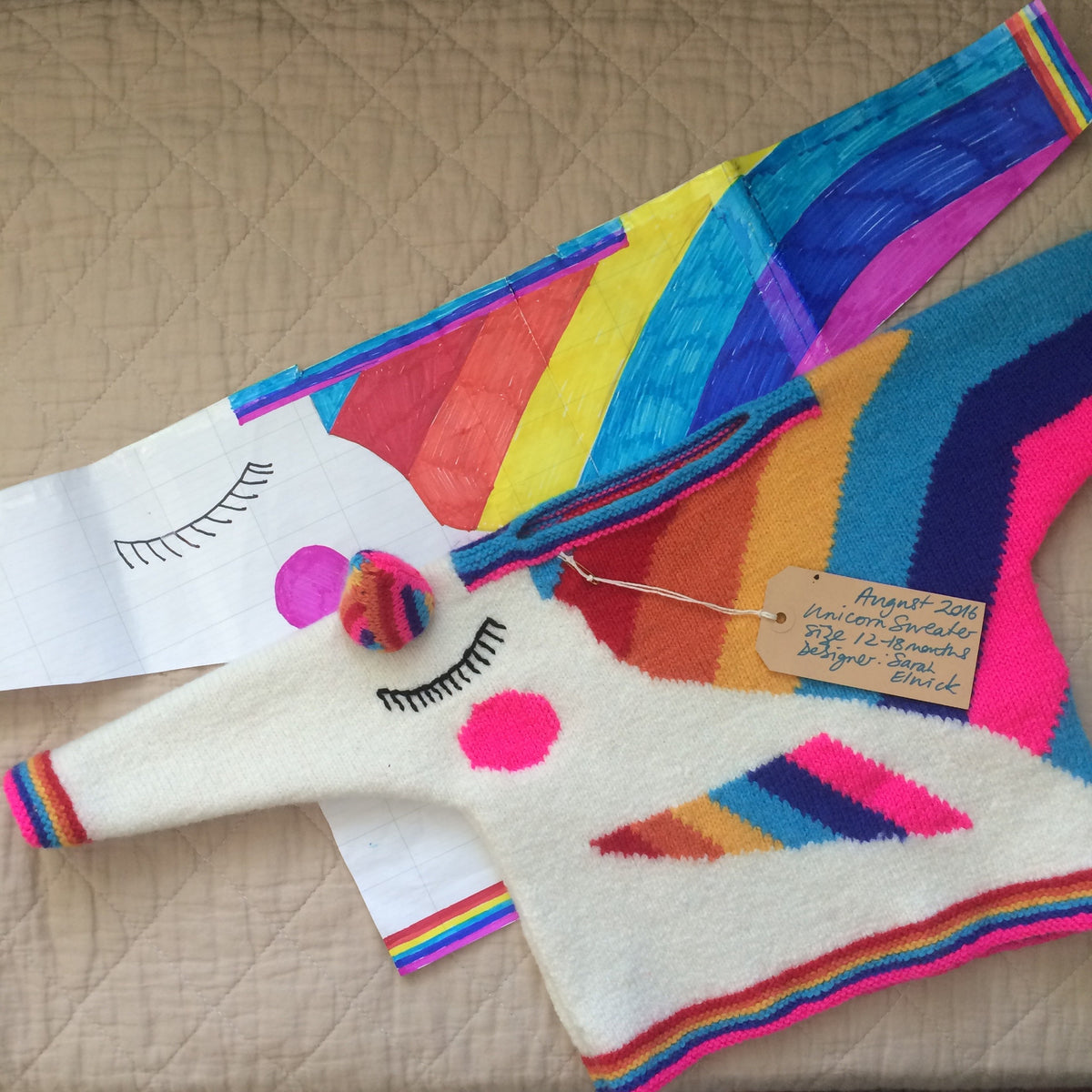 When 2 knit geeks get together! Interview with knitwear designer Sarah Elwick