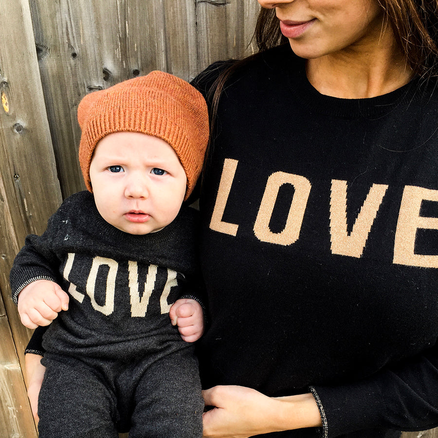 Susie Verrill and Rex in Selfish Mother x The bonnie mob charity collection