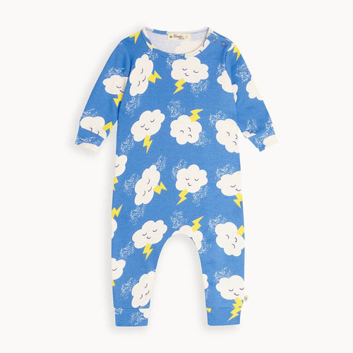 Curlywurly - Blue Cloud Playsuit - The bonniemob 