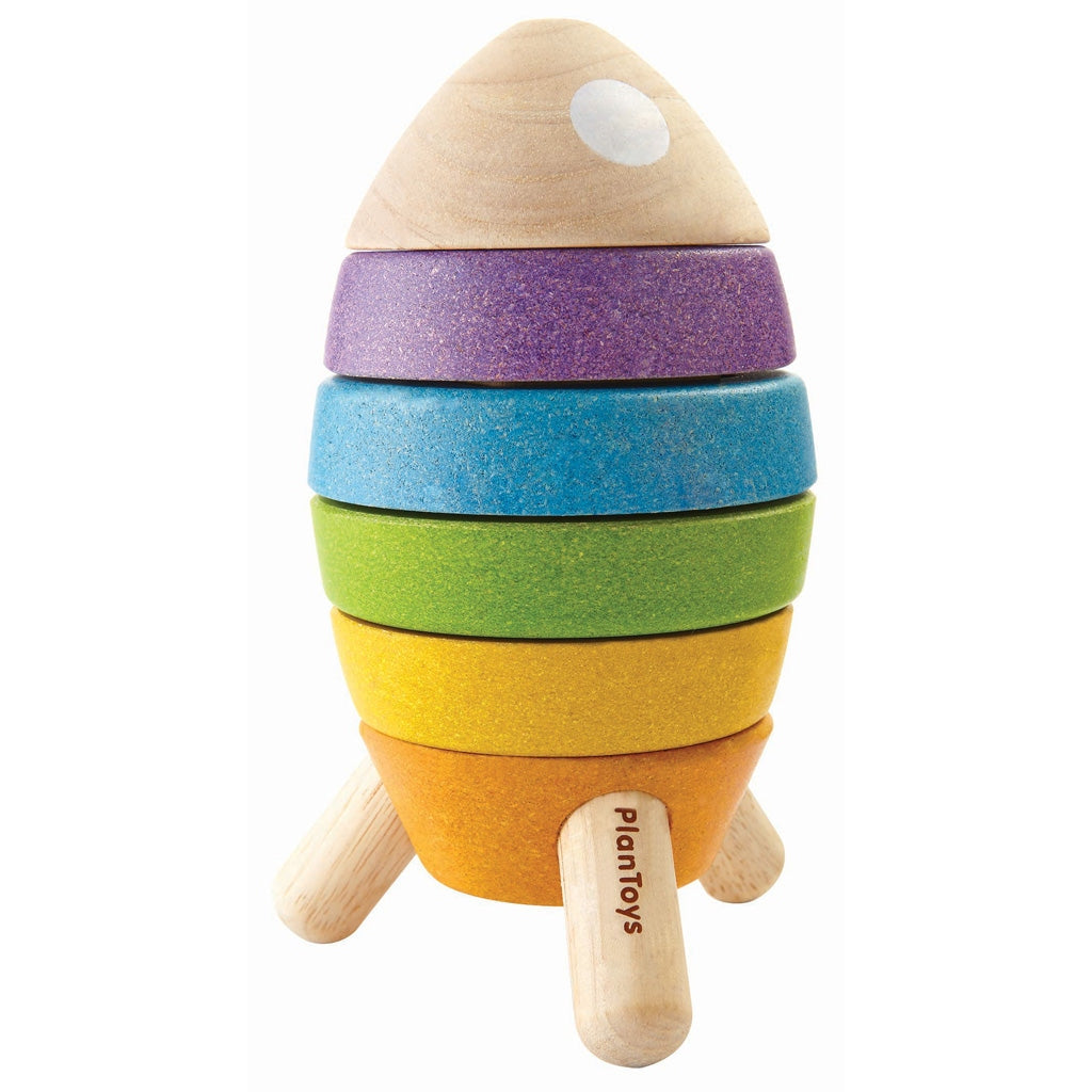 PlanToys Stacking Rocket