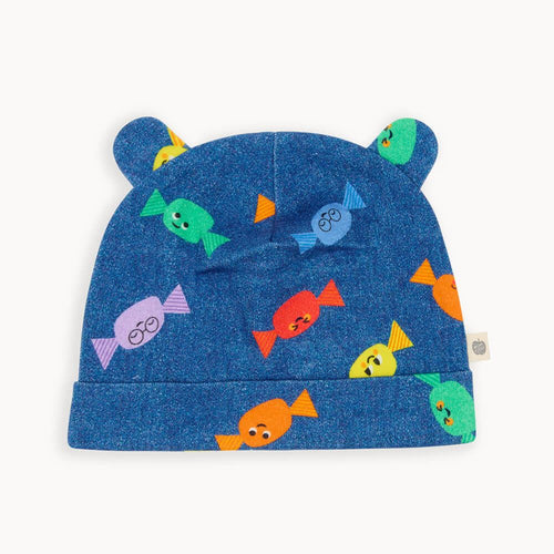 Pips - Denim Sweetie Hat With Ears - The bonniemob 