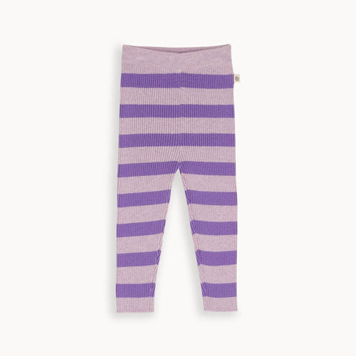 Twister - Lilac Ribbed Knit Leggings - The bonniemob 