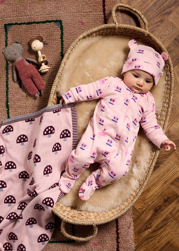 Bayley & Berry Set AW24 SAMPLE - Tea Time Sleepsuit & Hat Set - The bonniemob 