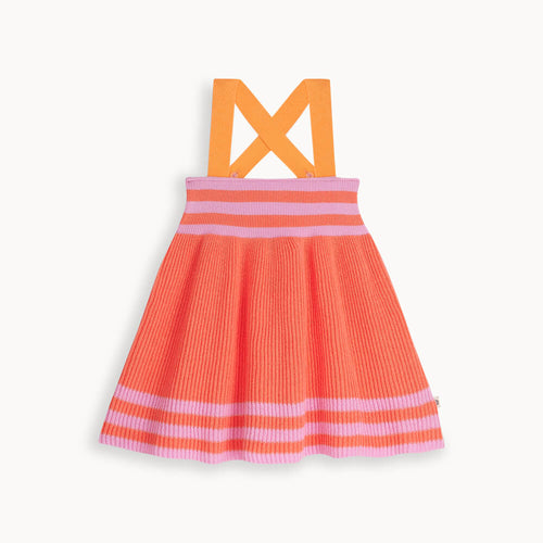 Bay - Red Knitted Sun Dress - The bonniemob 