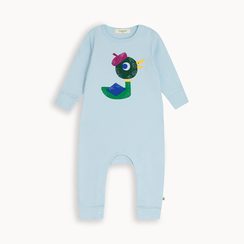 Birch AW24 SAMPLE - Monsieur Mallard Playsuit - The bonniemob 