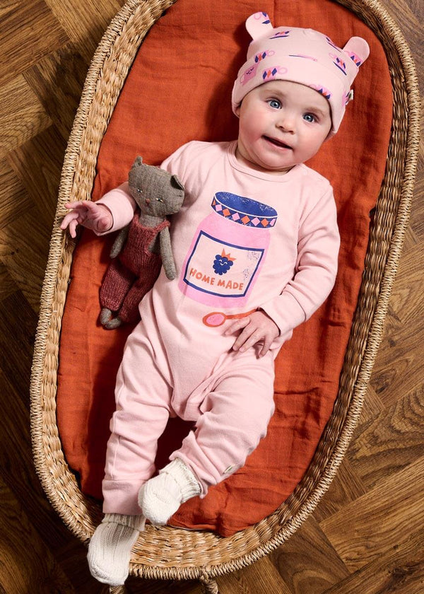 Birch & Berry Set AW24 SAMPLE - Jam Playsuit & Hat Set - The bonniemob 