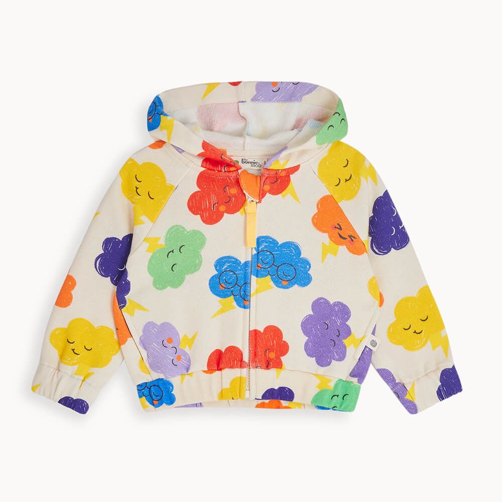 Poppet - Rainbow Cloud Hoodie - The bonniemob 