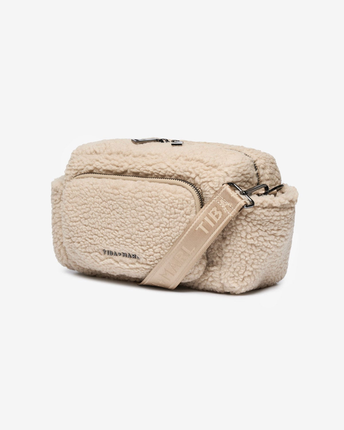 Inka Buggy Organiser Beige Borg Fleece
