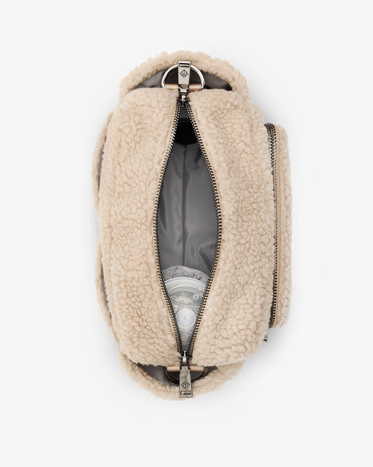 Inka Buggy Organiser Beige Borg Fleece