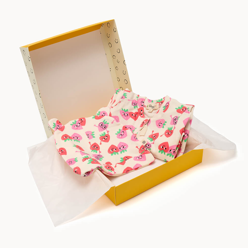 Berrylove - Sleepsuit & Hat Gift Set - The bonniemob 