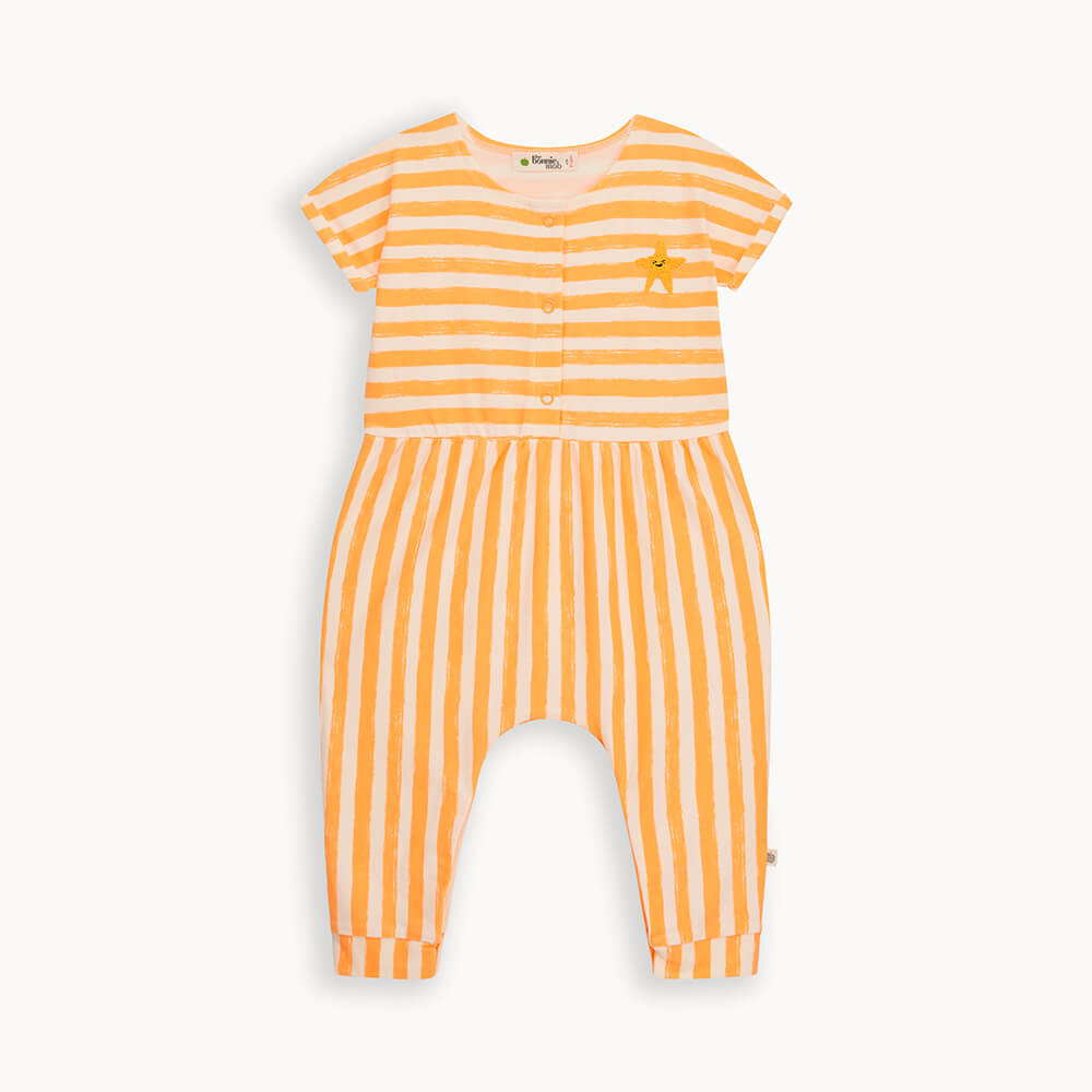 Cabin - Orange Stripe Jumpsuit - The bonniemob 