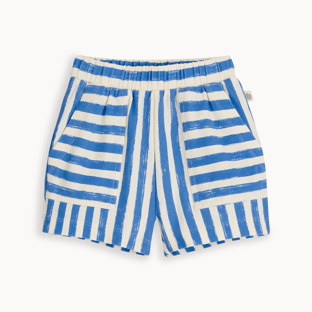 Coley - Blue Stripe Shorts - The bonniemob 