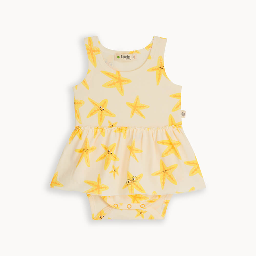 Conch - Starfish Bodysuit With Skirt - The bonniemob 