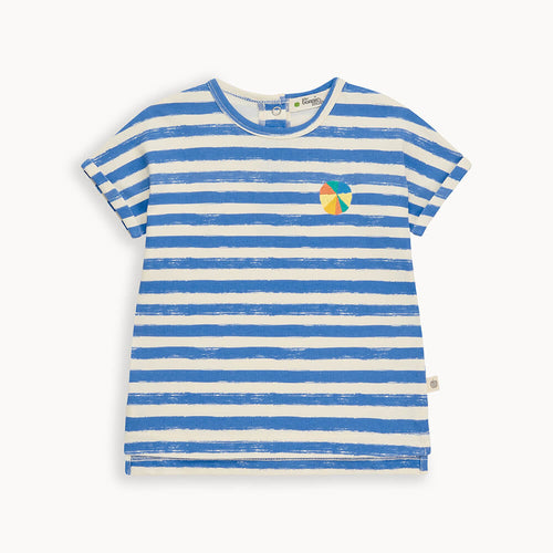 Cruz - Blue Stripe T-Shirt - The bonniemob 