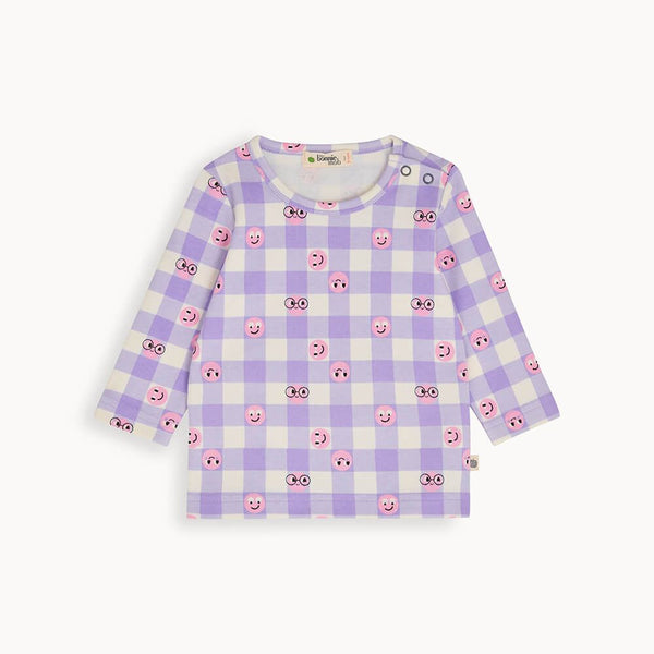 Conker - Lilac Tiddlywink Long Sleeve T-Shirt - The bonniemob 