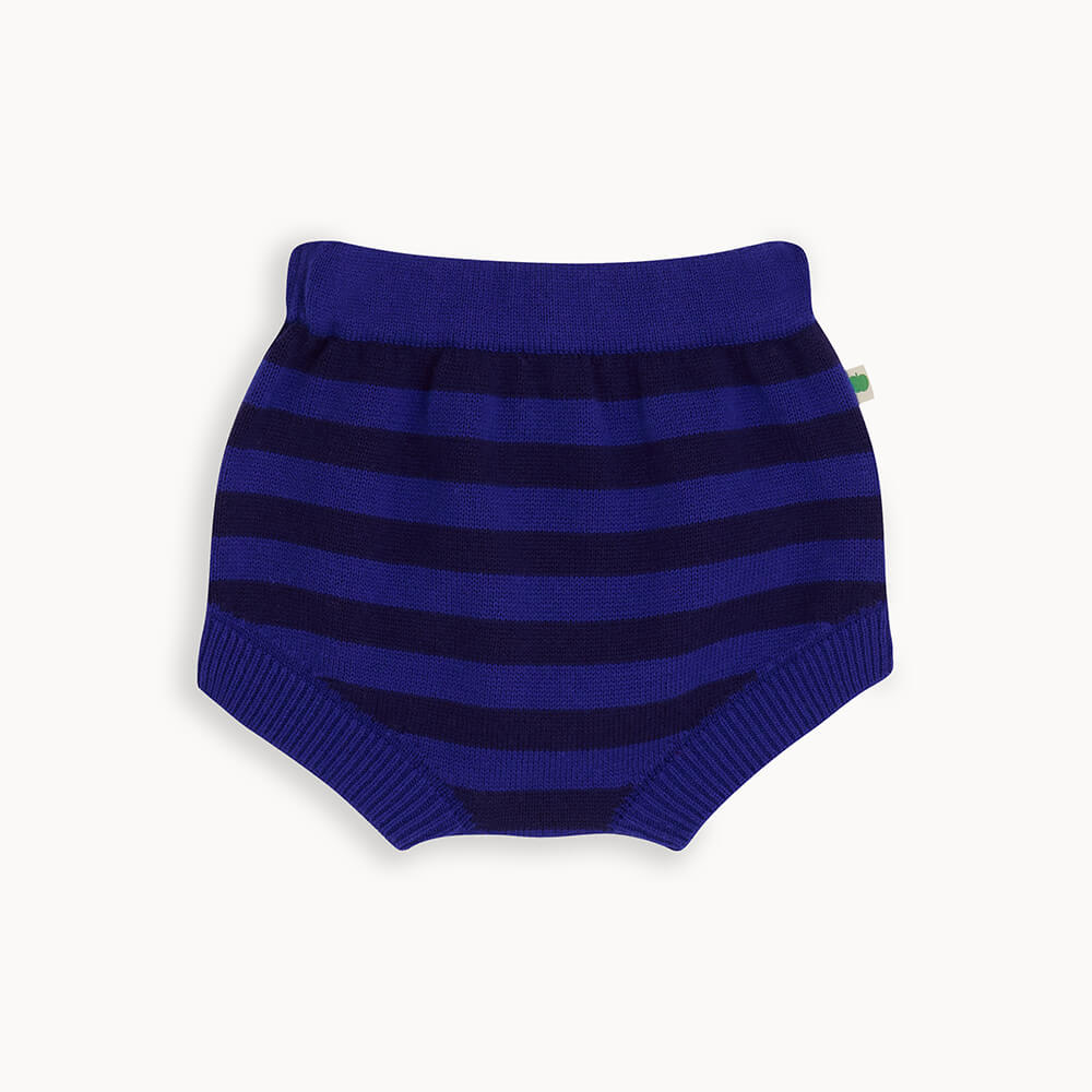 Dawn AW24 SAMPLE - Blueberry Knit Striped Bloomer - The bonniemob 