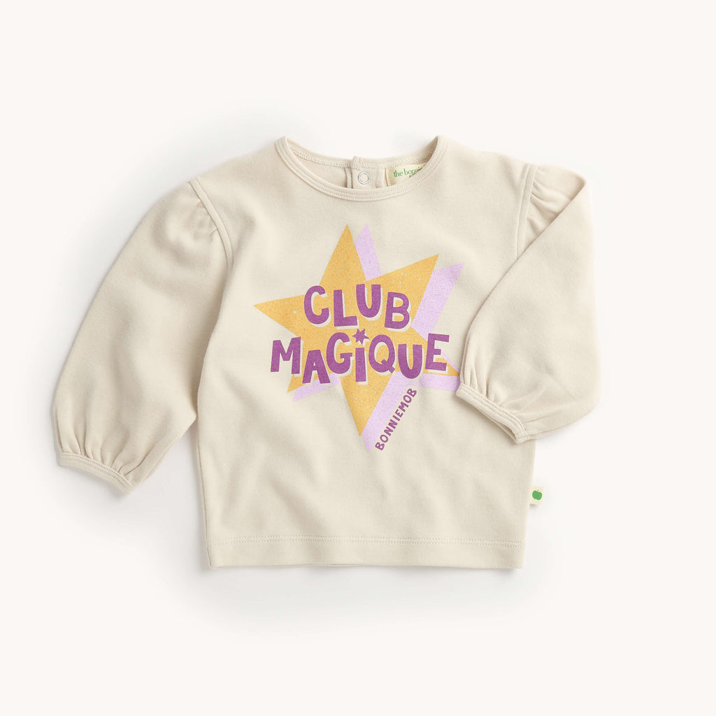 AW25 SAMPLE MAGIQUE Print Puff sleeve T-Shirt - DOLLY - The bonniemob 