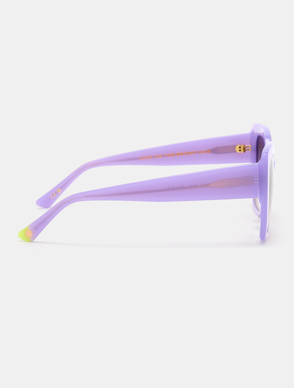 Lilac Oversized Square Sunglasses — Zoe de Pass Diana