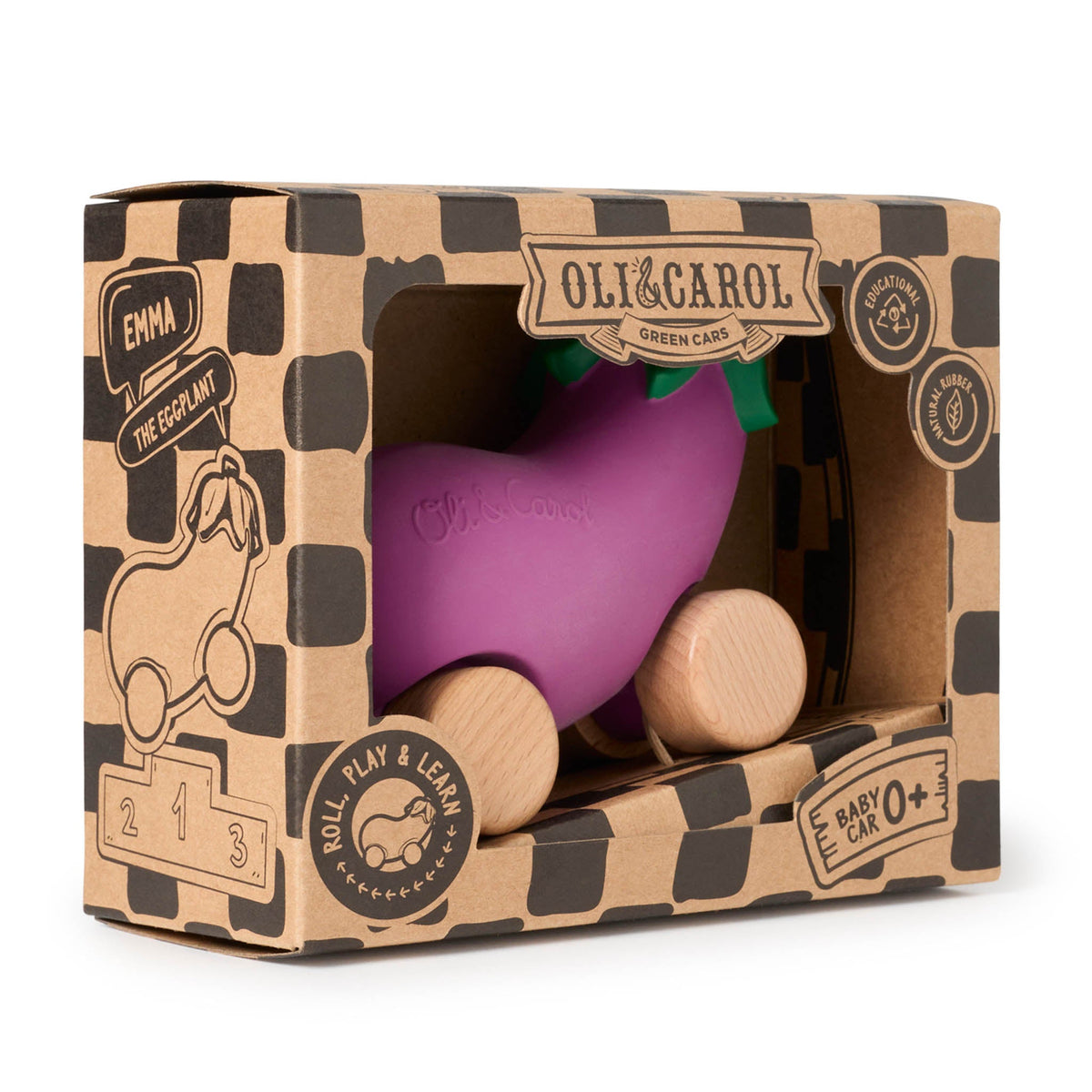 Oli & Carol Emma the Aubergine Car