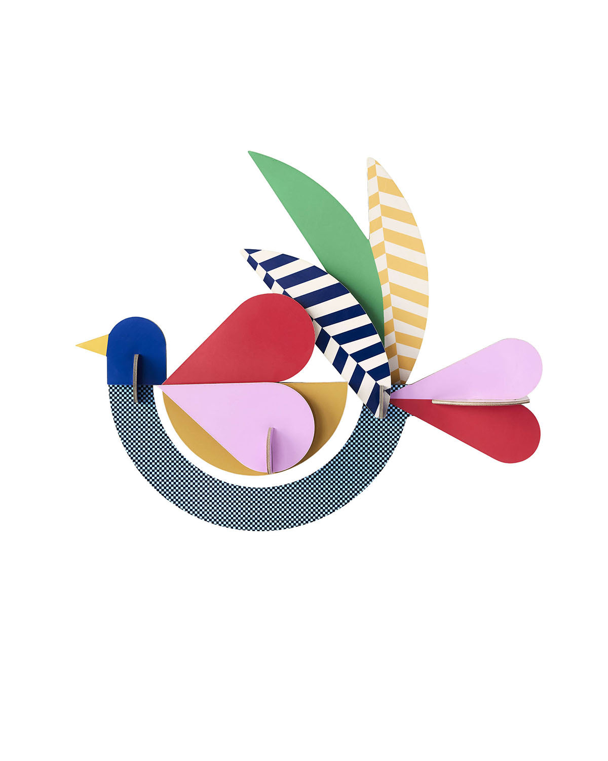 Studio Roof x Zoe Miller Feathery Bird Wall Art