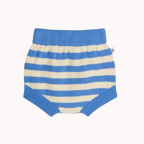 Fin - Blue Stripe Knitted Bloomer - The bonniemob 