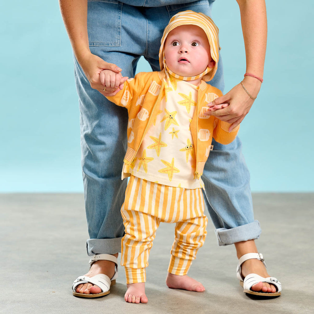 Orange Fish Baby & Kids Cardigan  GOTS Certified Organic Cotton – The  bonniemob