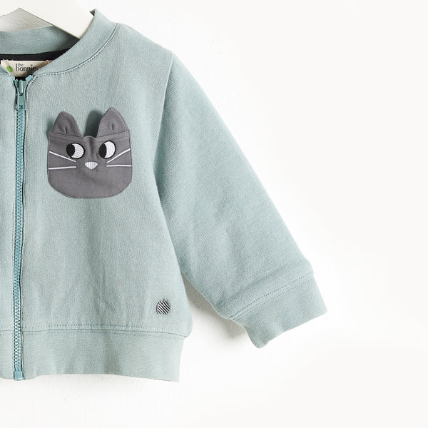FREDDY SS25 SAMPLE - Cat Pocket Bomber Jacket