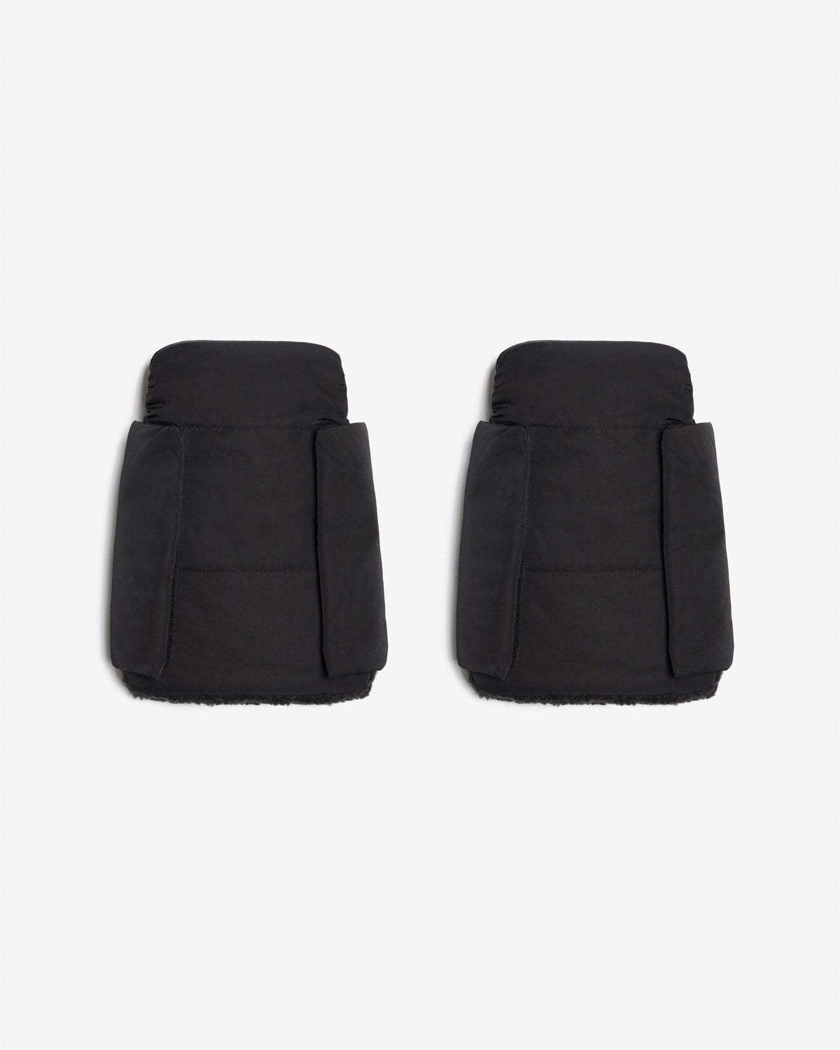 Universal Buggy Handmitts Black Quilted