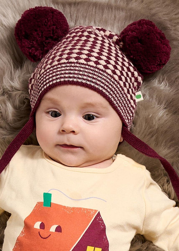 帽子 andmary Baby knit babushka 帽子 Baby knit babushka ANDMARY】Baby knit babushka