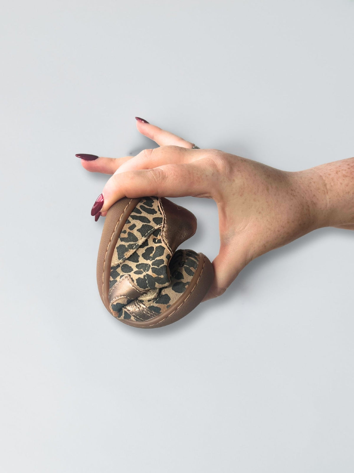 Jett Infant Barefoot Shoe Natural Animal