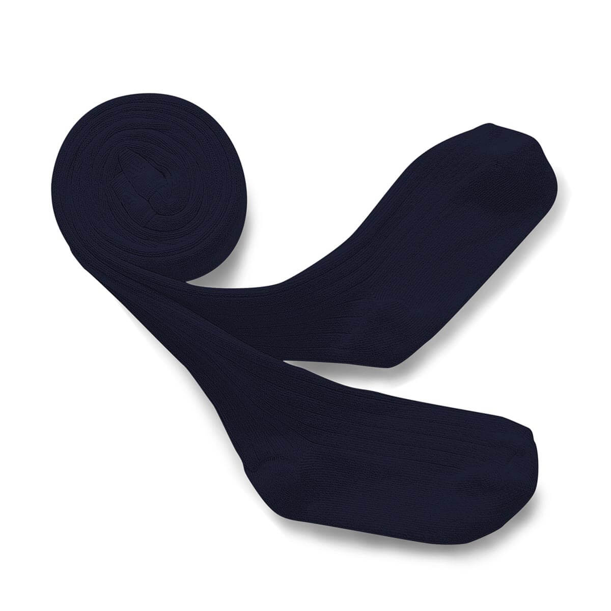Louise - Navy Ribbed Tights - The bonniemob 
