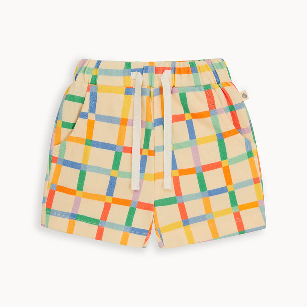 Mavericks - Rainbow Grid Shorts - The bonniemob 