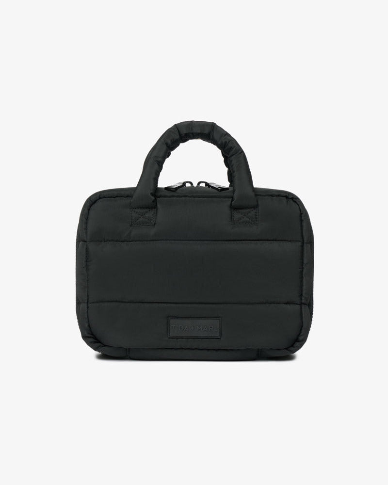 T+M Puffy Changing Grab Bag Black