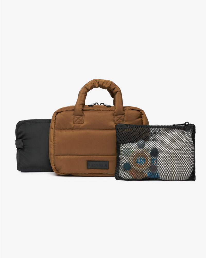 T+M Puffy Changing Grab Bag Coffee