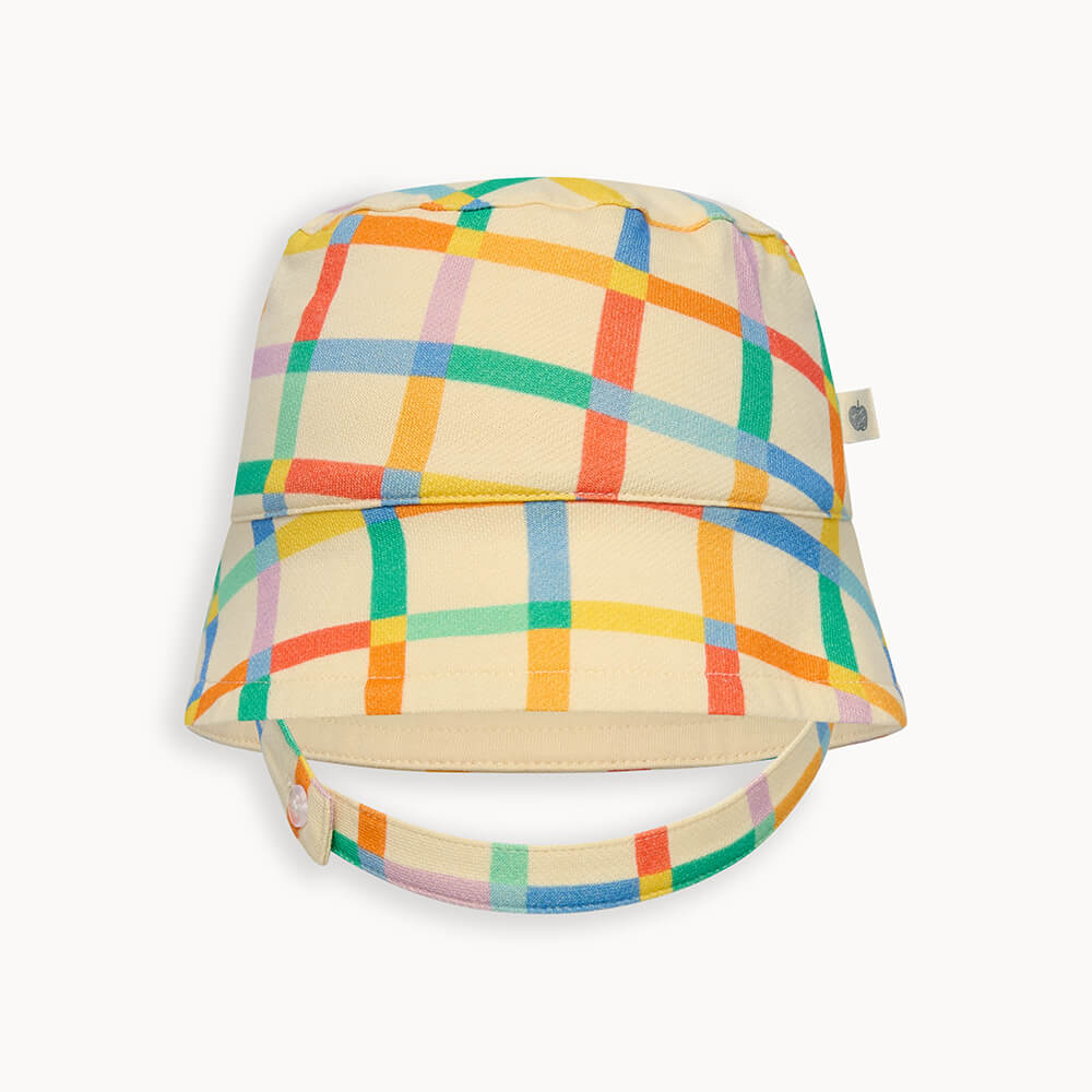 Miso - Rainbow Grid Sun Hat - The bonniemob 