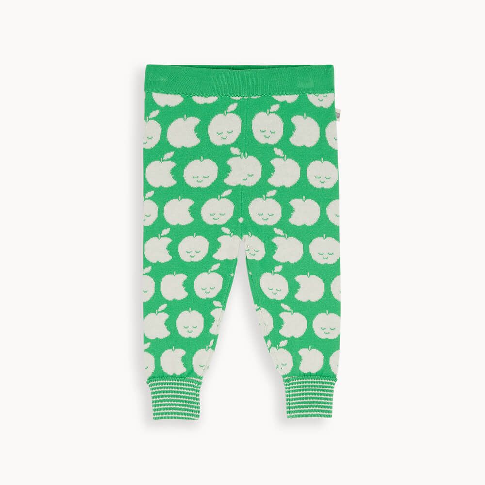 Spangle - Pea Apple Knit Trouser - The bonniemob 