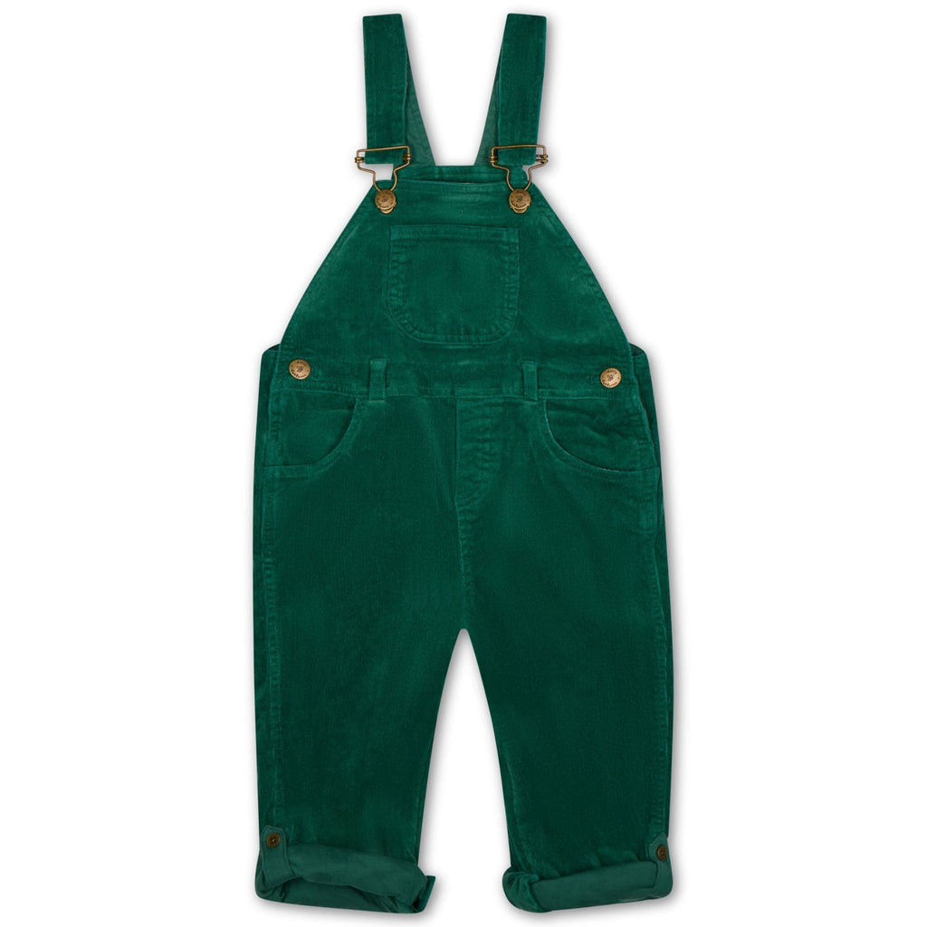 Moss Green Corduroy Dungarees