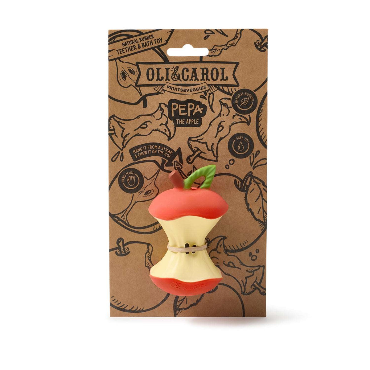 Oli & Carol Pepa the Apple Teether