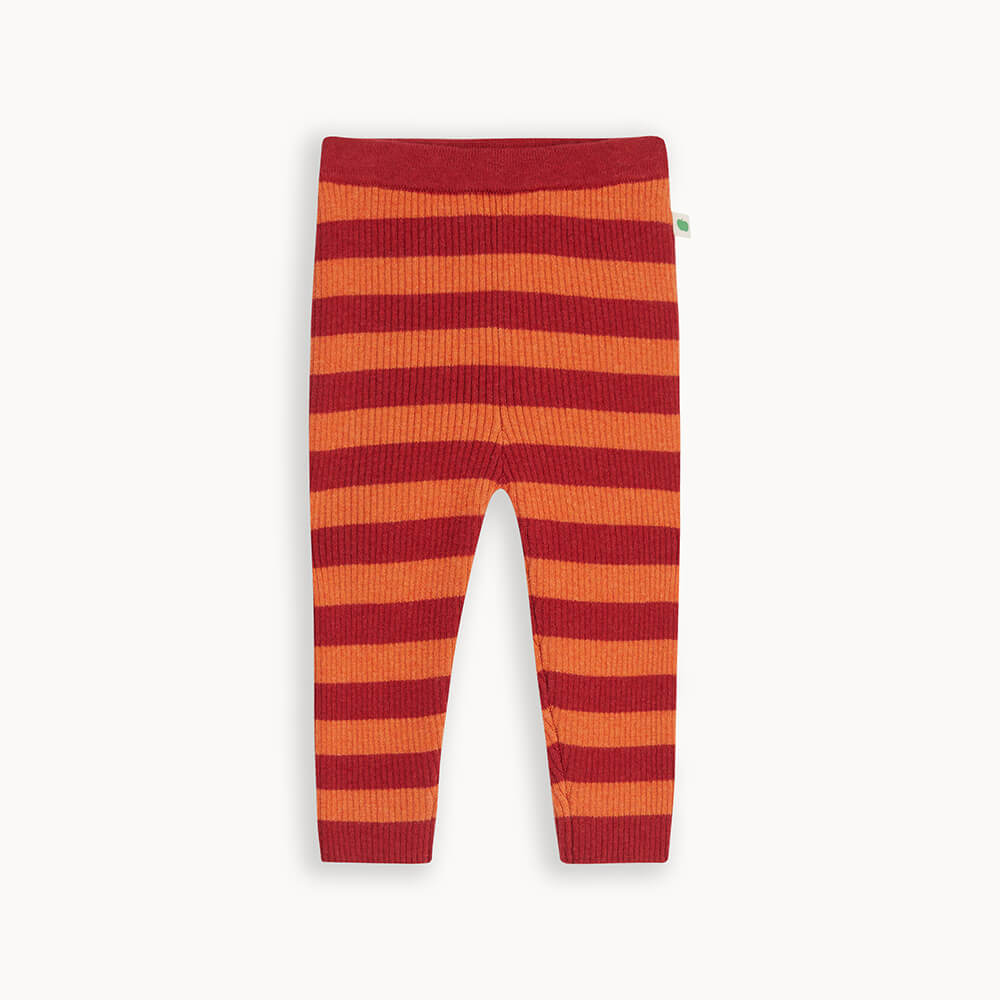 Perry AW24 SAMPLE- Rusty Ribbed Knit Leggings - The bonniemob 