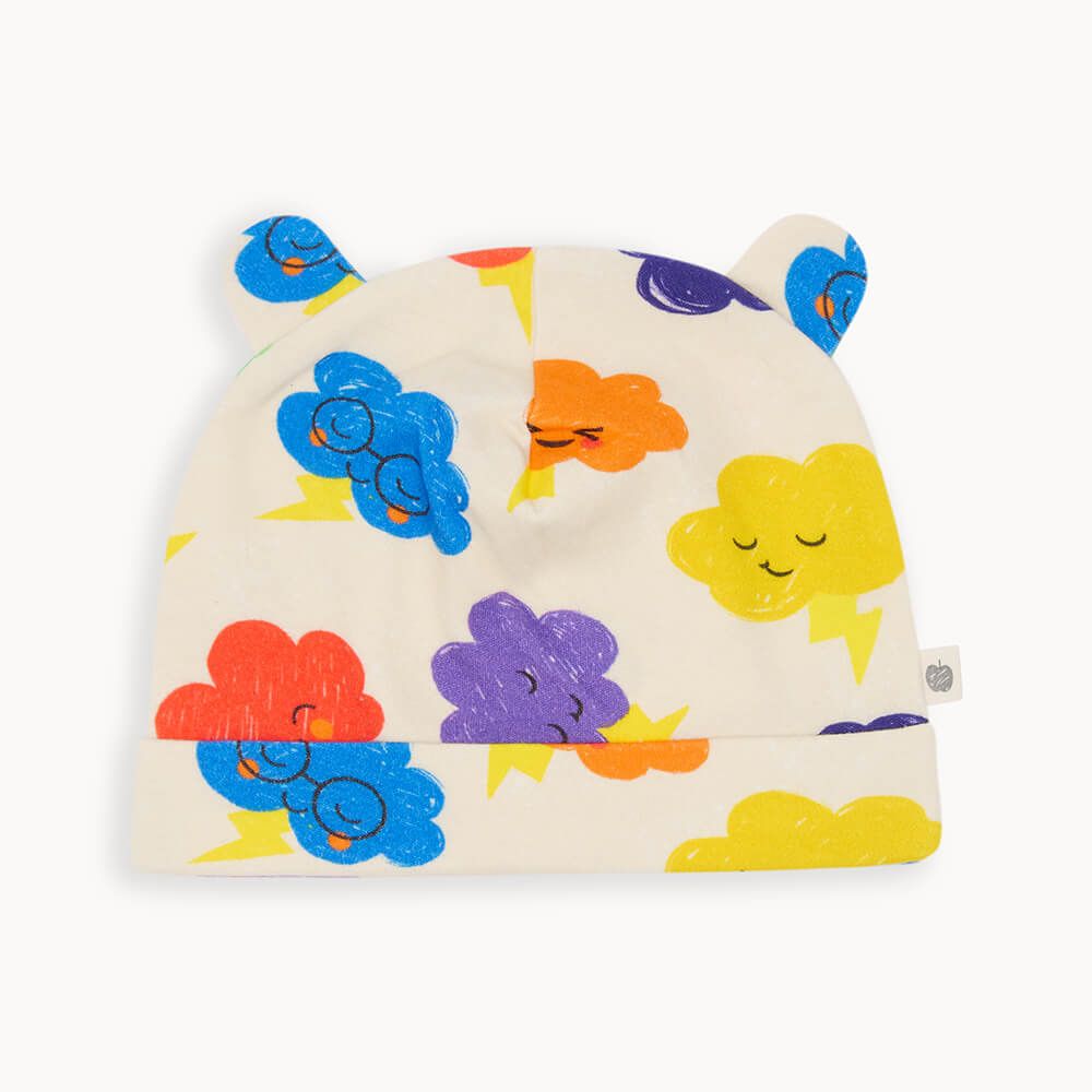 Pips - Rainbow Cloud Hat With Ears - The bonniemob 
