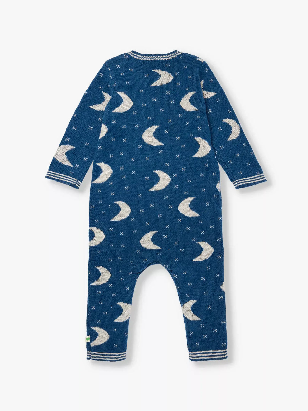 Twilight - Navy Mix Moon Knit Playsuit - The bonniemob 