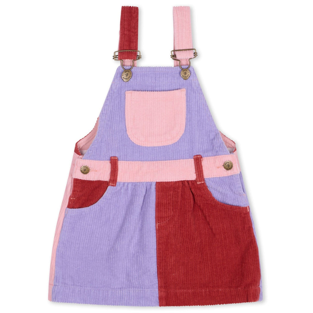 Rosebed Patchwork Chunky Cord Dress - The bonniemob 