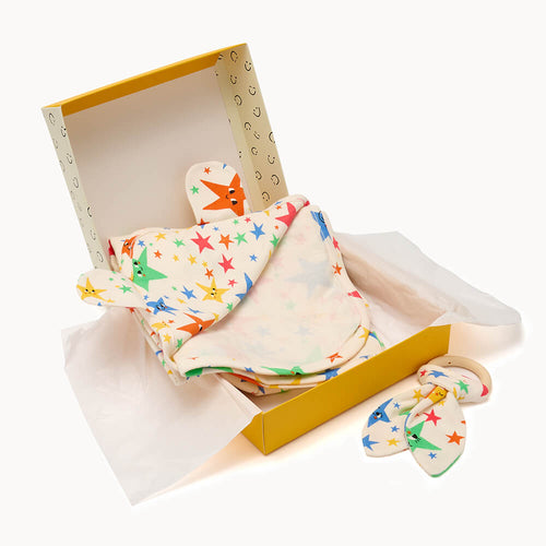 Starbite Set - Blanket & Teether Gift Set - The bonniemob 