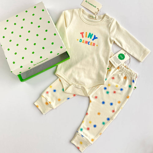 Dancer & Dearly Baby Gift Set - Bodysuit & Legging in a Gift Box - The bonniemob 