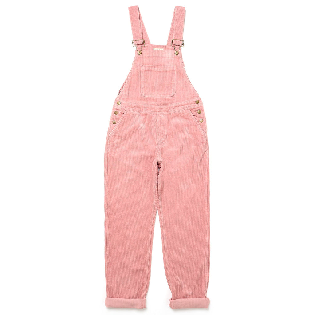 Adult Pink Chunky Cord Dungarees