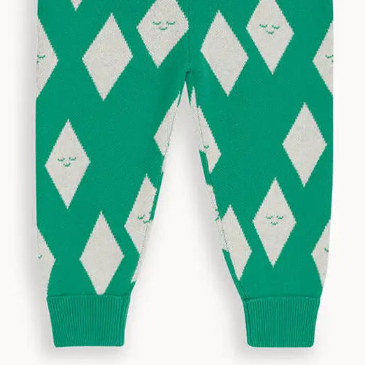 Alden - Jade Diamond Knit Trouser Trousers / Legging Shorts